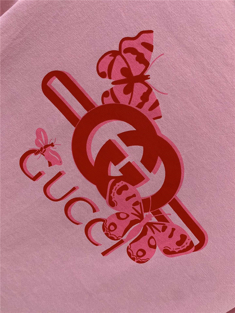 Gucci round neck short sleeve T-shirt replicas clothes