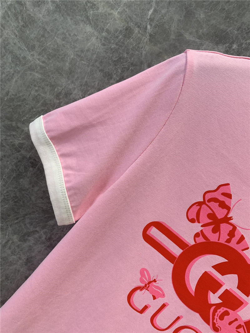 Gucci round neck short sleeve T-shirt replicas clothes