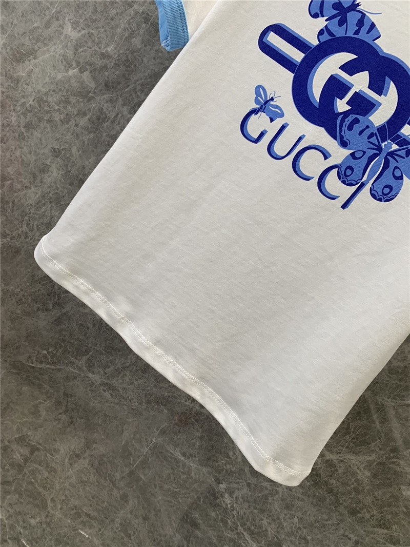 Gucci round neck short sleeve T-shirt replicas clothes