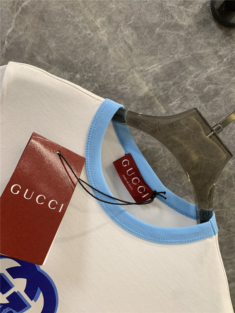 Gucci round neck short sleeve T-shirt replicas clothes