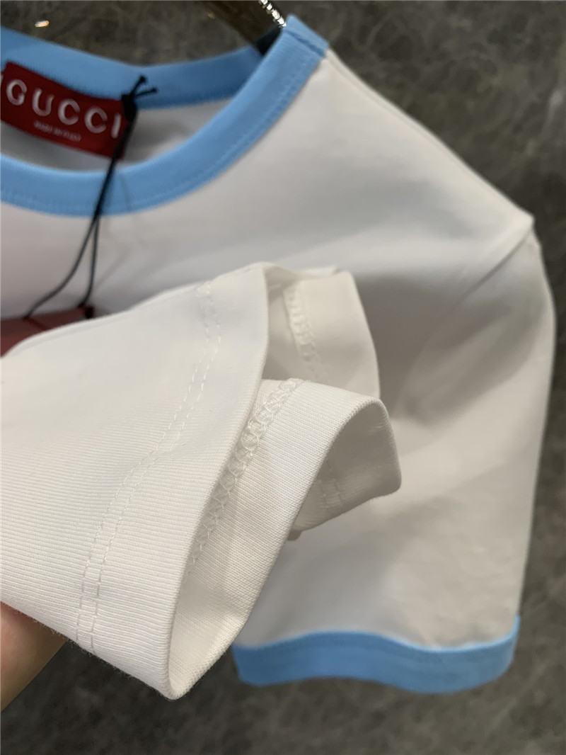 Gucci round neck short sleeve T-shirt replicas clothes