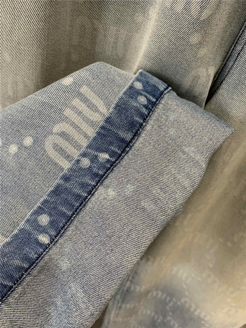 M1um1u gradient elastic waist jeans replica clothing sites