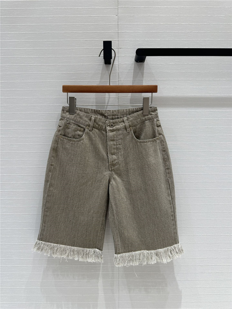 L0ew* washed denim shorts replicas clothes