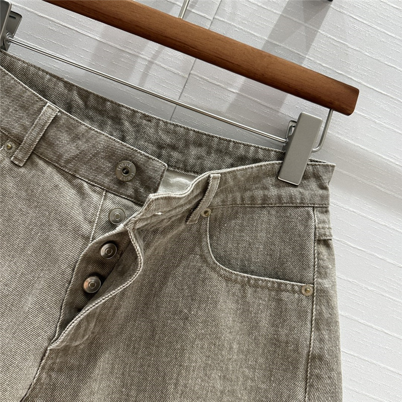 L0ew* washed denim shorts replica clothing sites