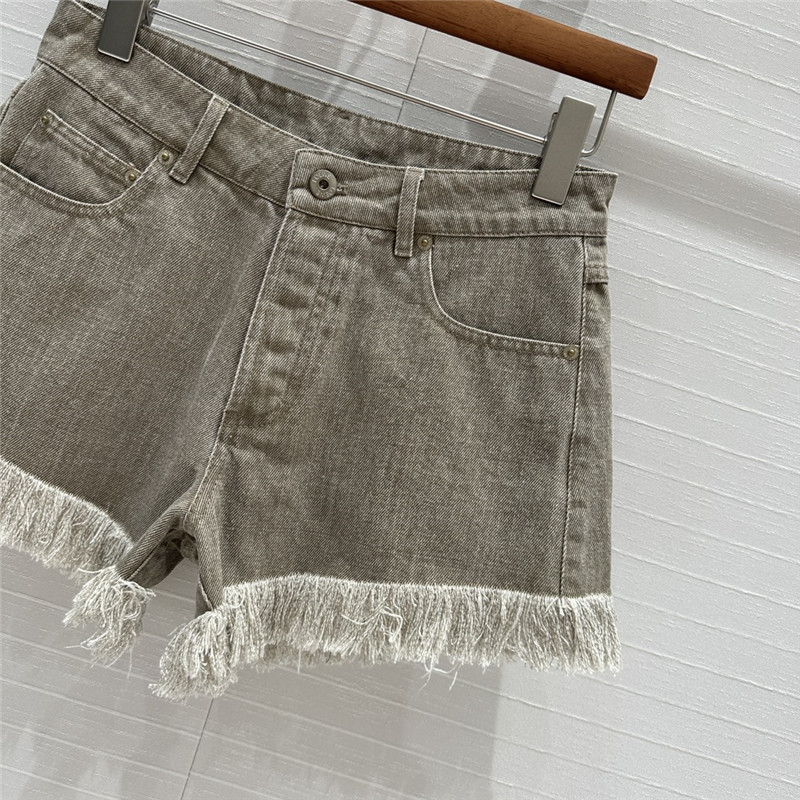 L0ew* washed denim shorts replica clothing sites