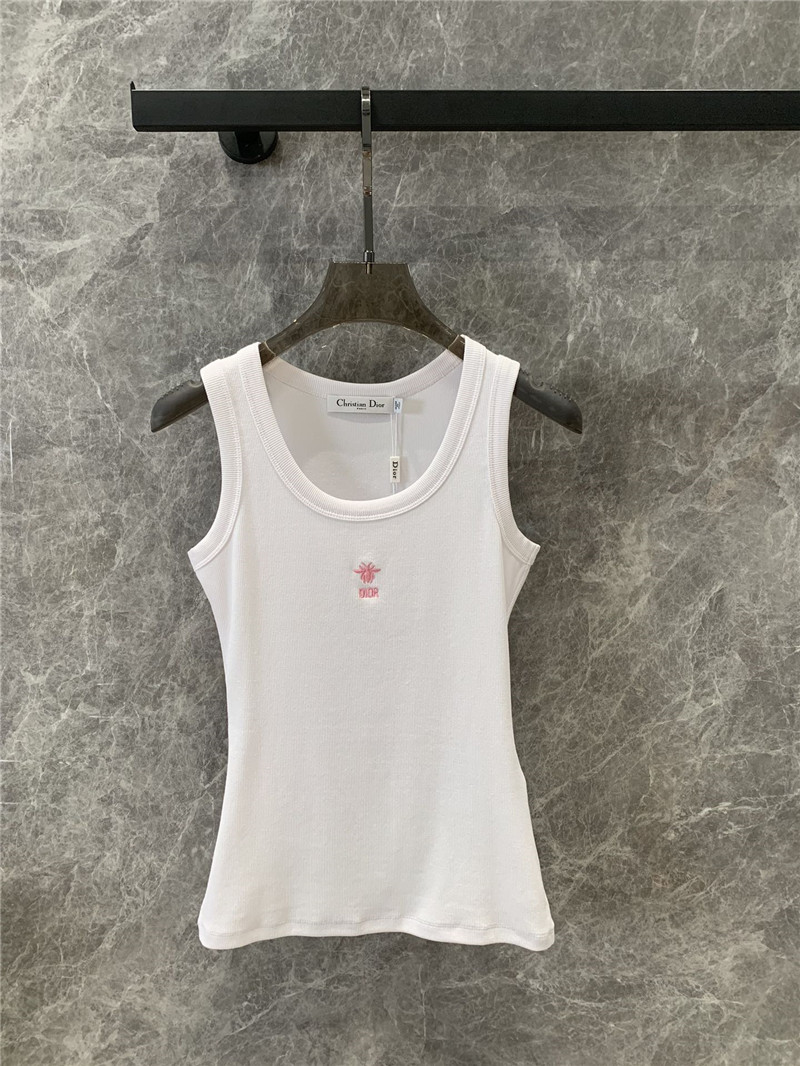 D10r bee embroidered vest replica d&g clothing