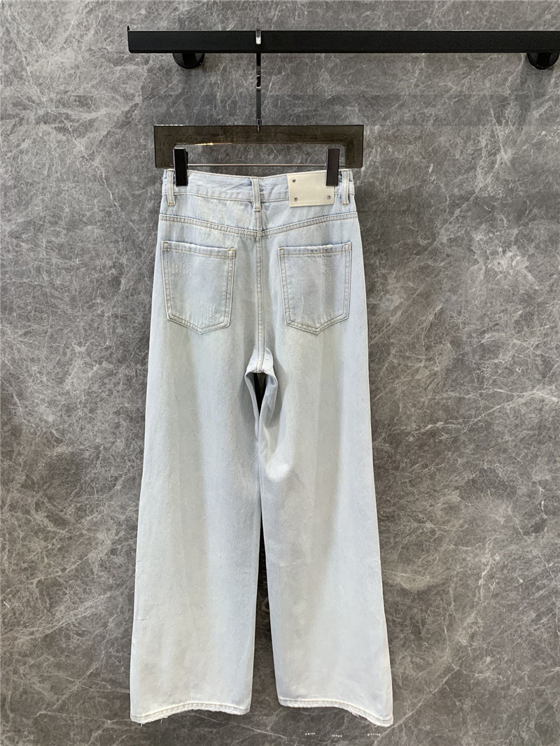 l0vis Vvtt0n lv rhinestone denim trousers replica d&g clothing