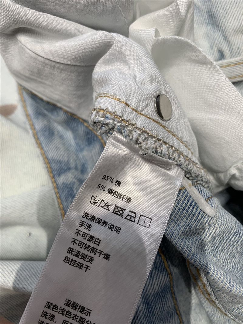 l0vis Vvtt0n lv rhinestone denim trousers replica d&g clothing