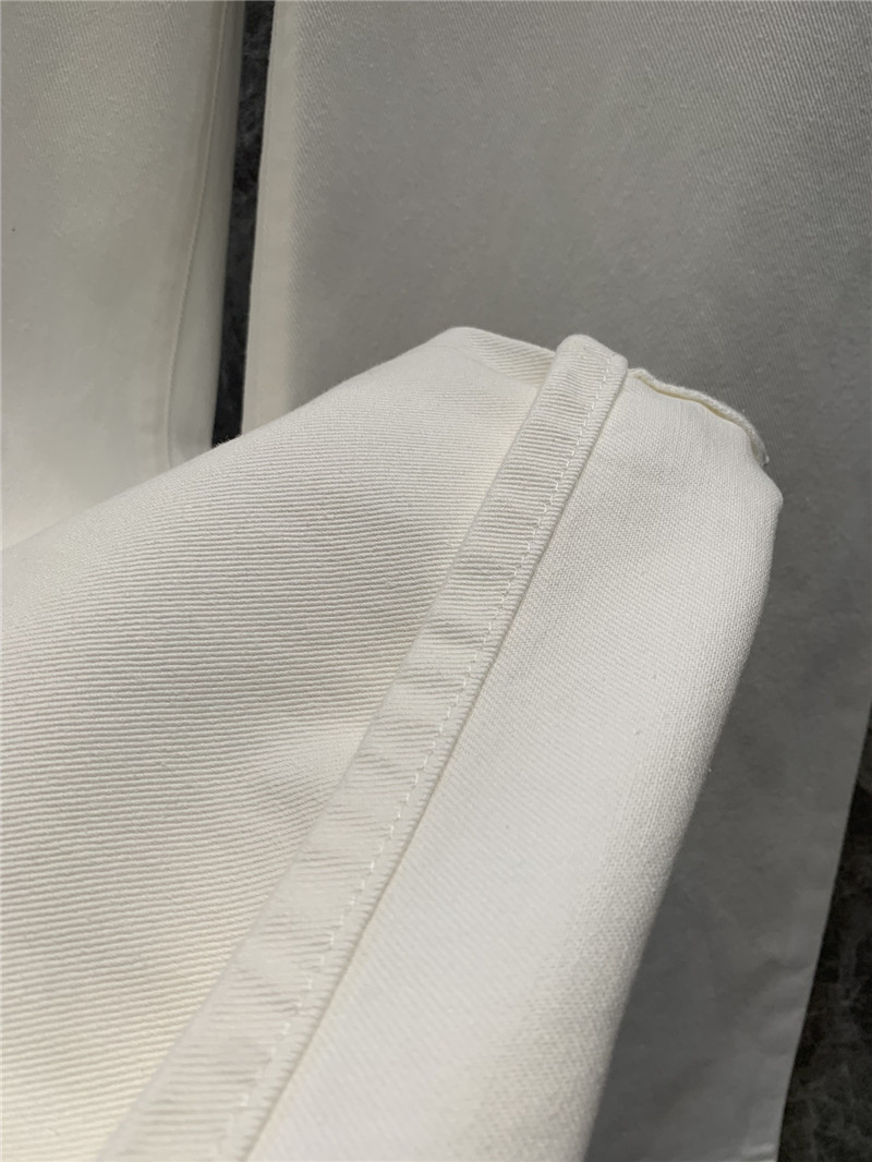 L0ew* white high waist wide leg jeans replicas clothes