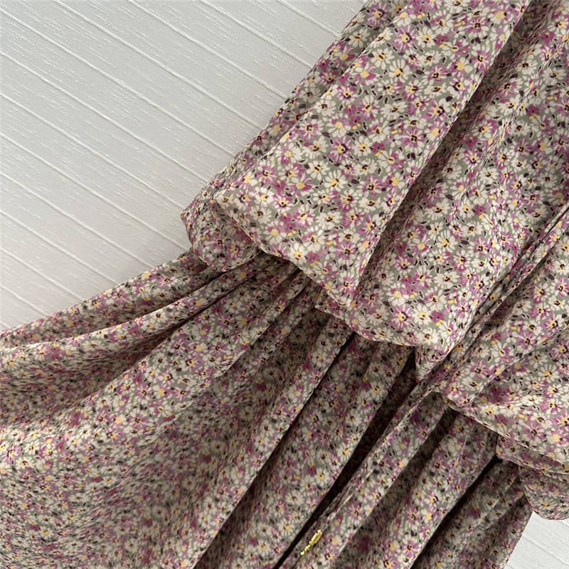 Ce1i*e vintage french elegant silk dress replica d&g clothing