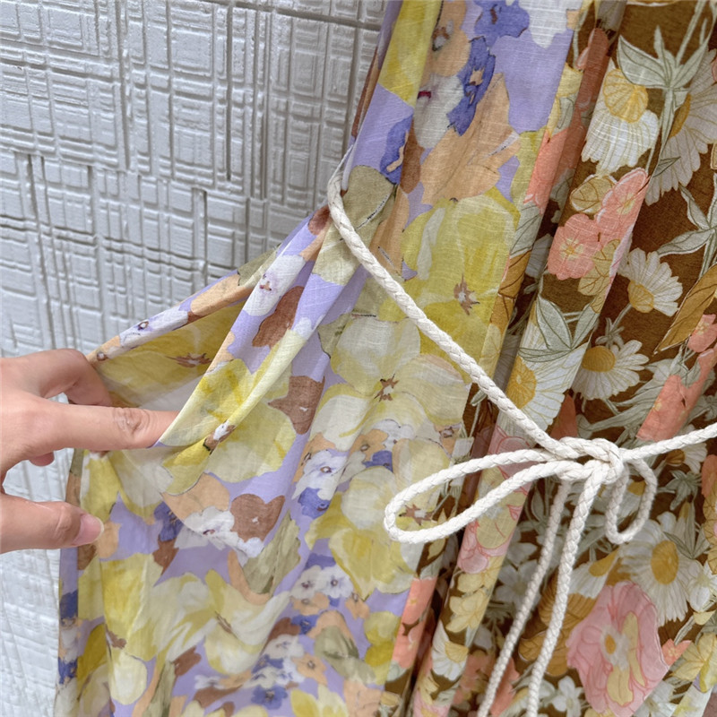 zimm palace style puff sleeve dress replica d&g clothing