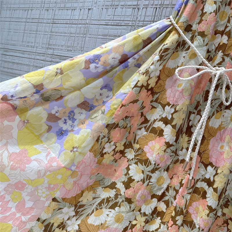 zimm palace style puff sleeve dress replica d&g clothing