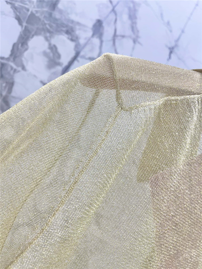 M1um1u polo see-through short sleeves replica clothing sites