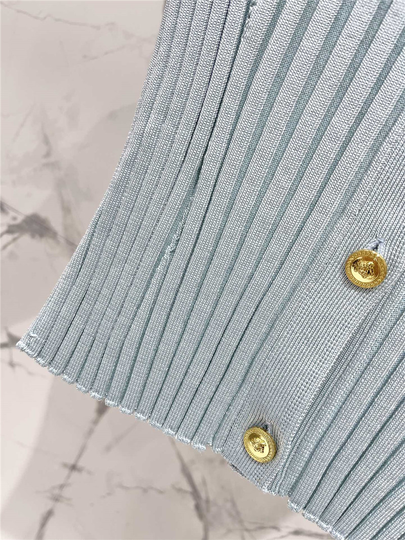 Versace new lapel short sleeve replica designer clothes