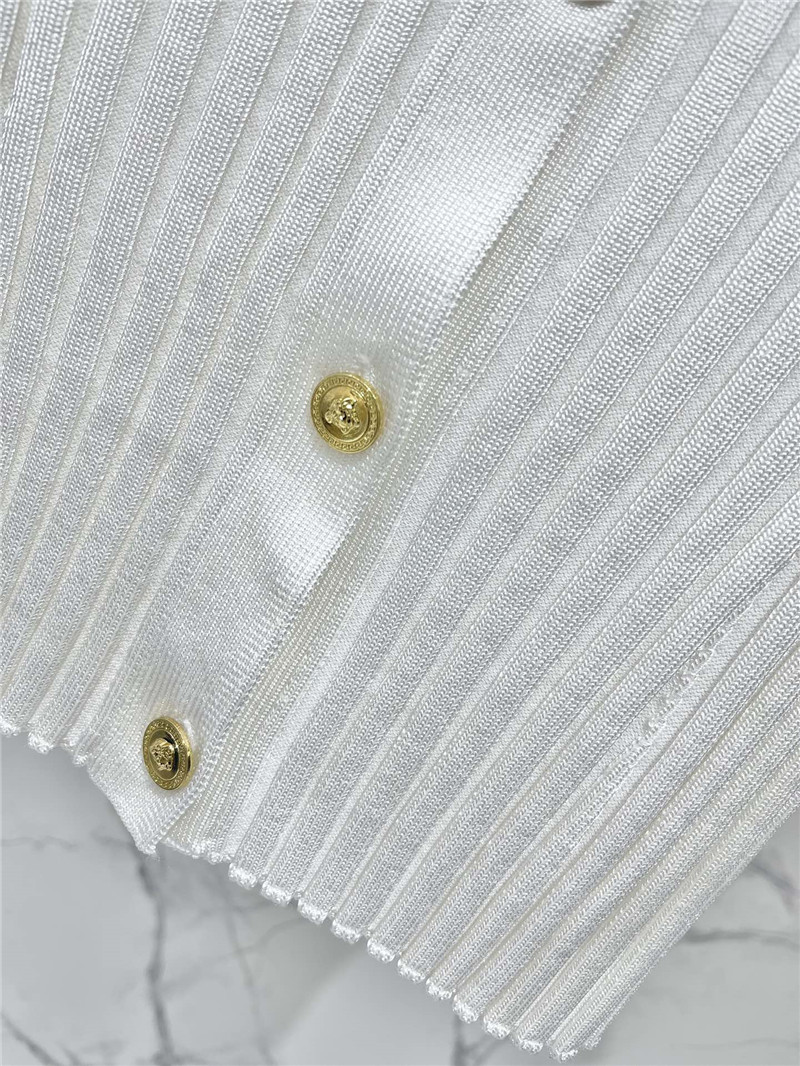 Versace new lapel short sleeve replica designer clothes