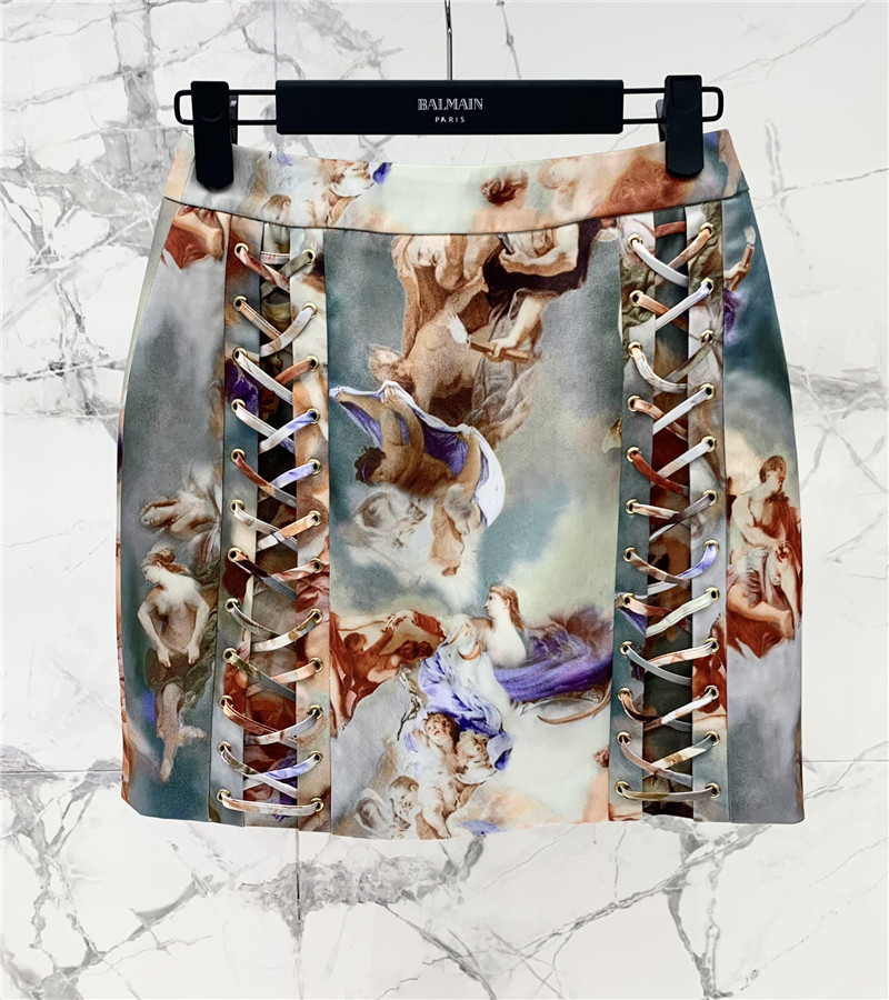 Balmain Azure Women Mini Skirt