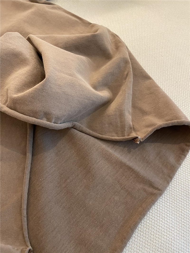 Ch**el new khaki short-sleeved replica clothes