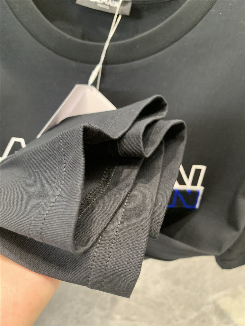 Balmain short-sleeved crew neck T-shirt replica clothing sites
