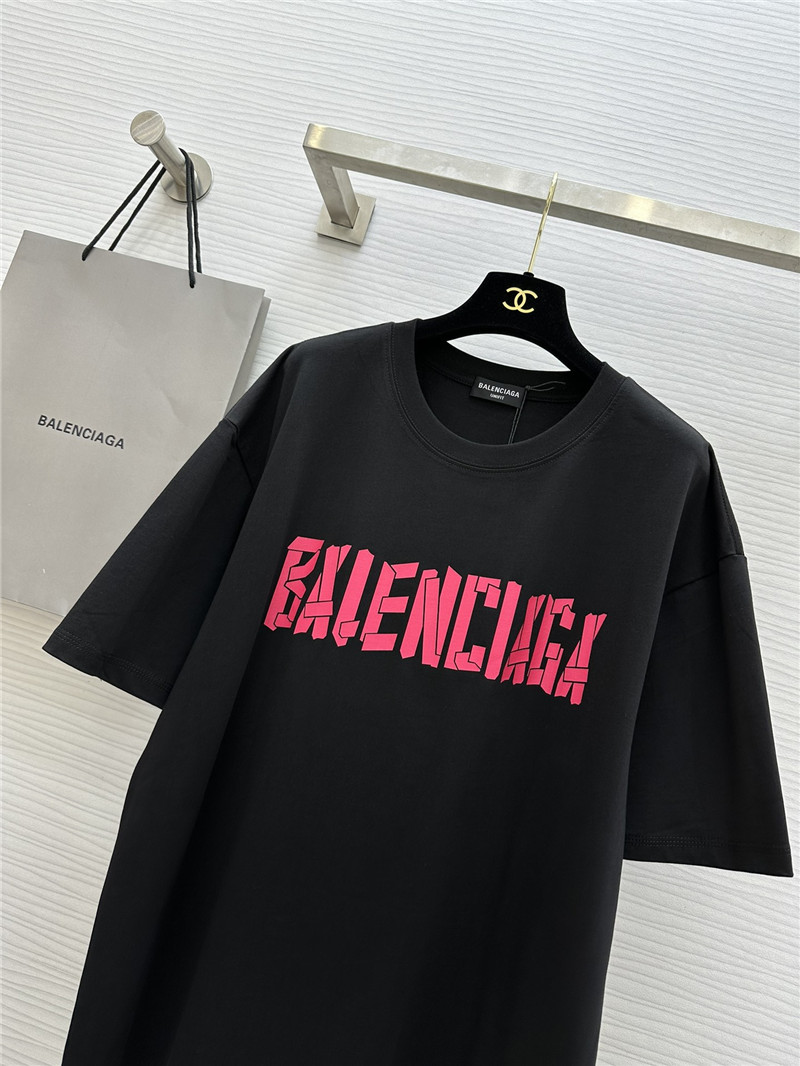 Ba1en*iaga printed short-sleeved t-shirt replica clothes