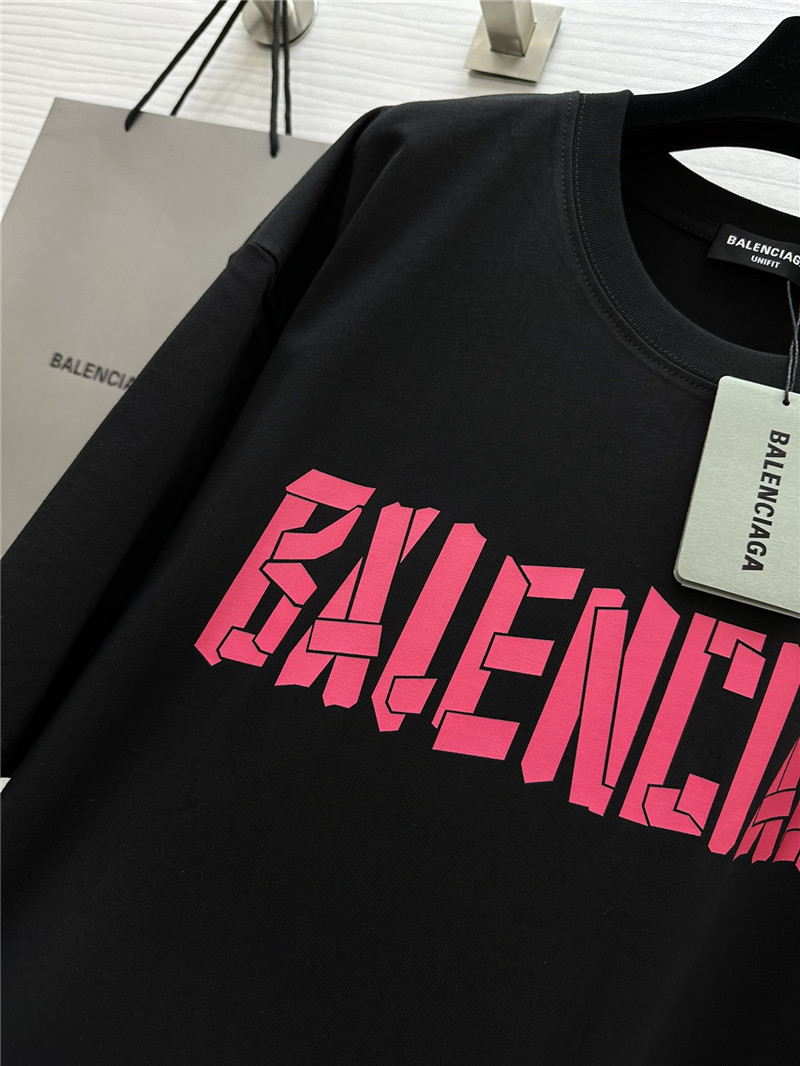 Ba1en*iaga printed short-sleeved t-shirt replica clothes