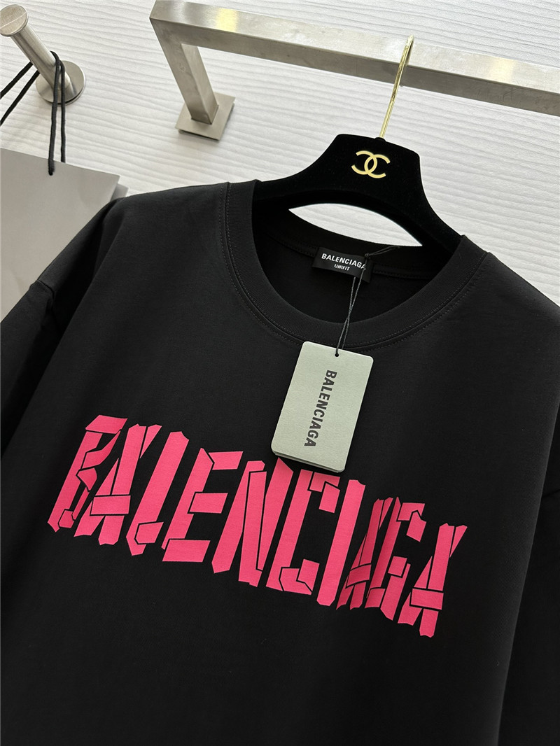 Ba1en*iaga printed short-sleeved t-shirt replica clothes