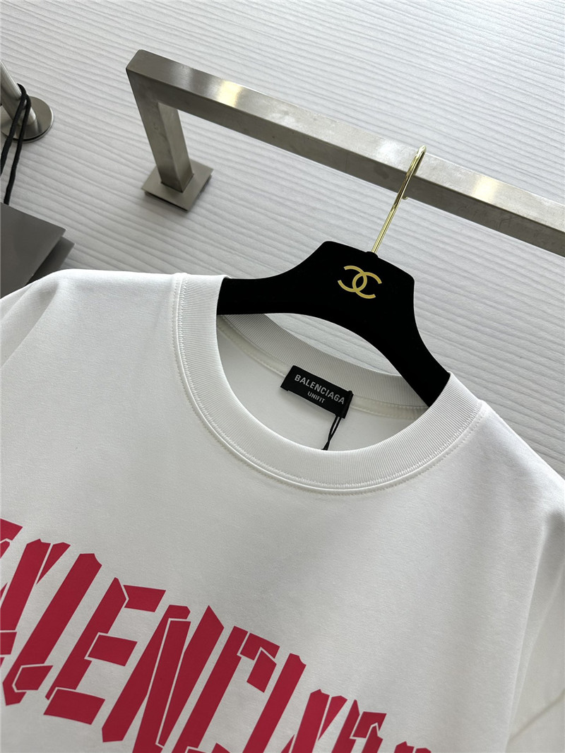 Ba1en*iaga printed short-sleeved t-shirt replica clothes