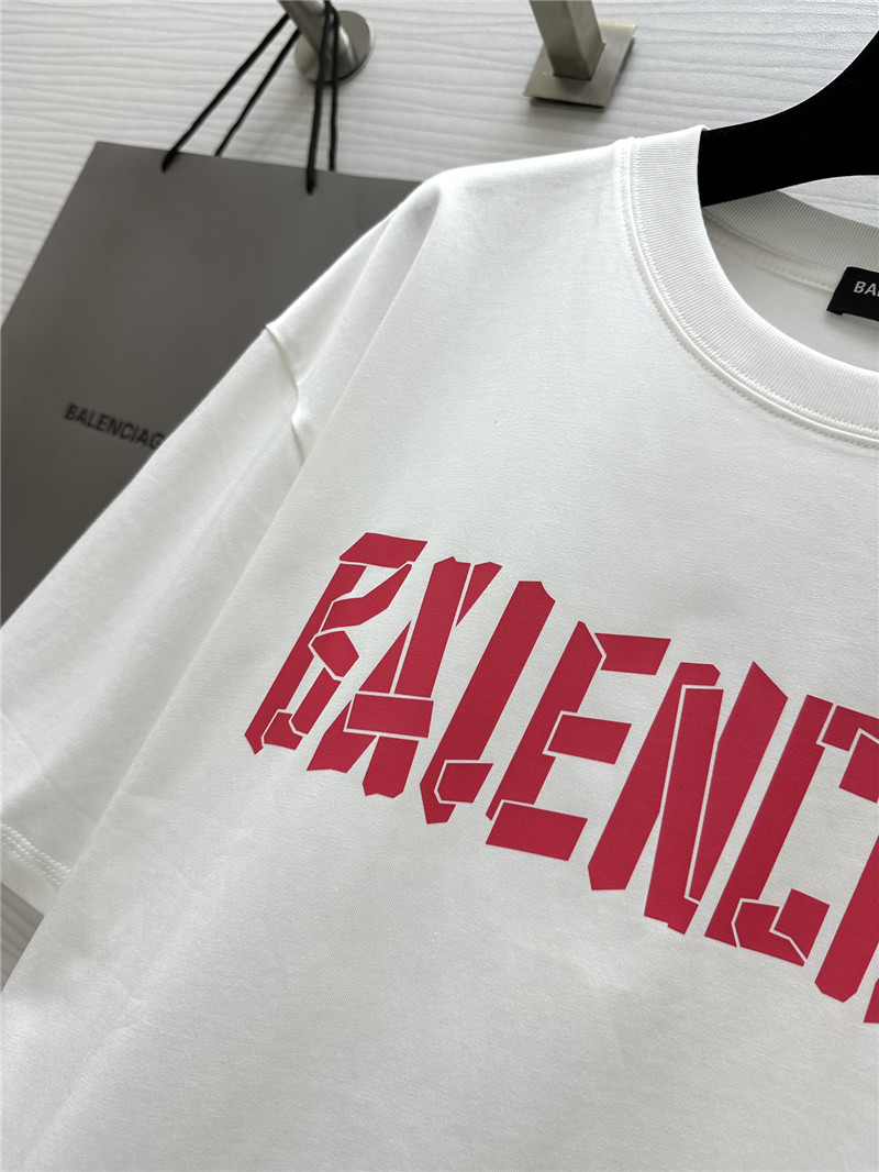 Ba1en*iaga printed short-sleeved t-shirt replica clothes