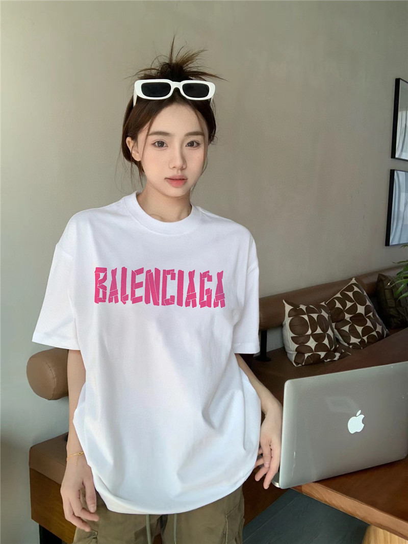 Ba1en*iaga printed short-sleeved t-shirt replica clothes