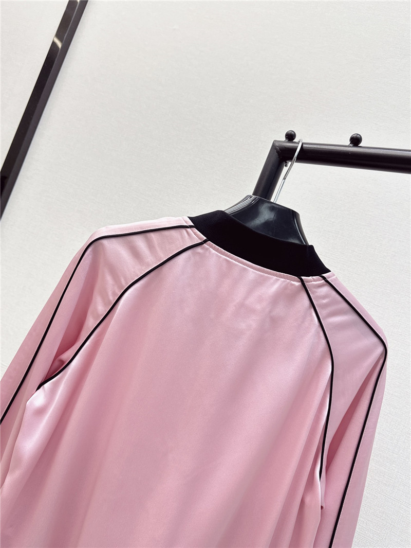 Ce1i*e letter embroidered baseball jacket replica clothing