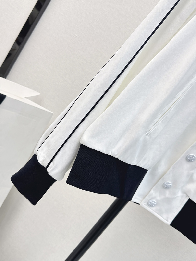 Ce1i*e letter embroidered baseball jacket replica clothing