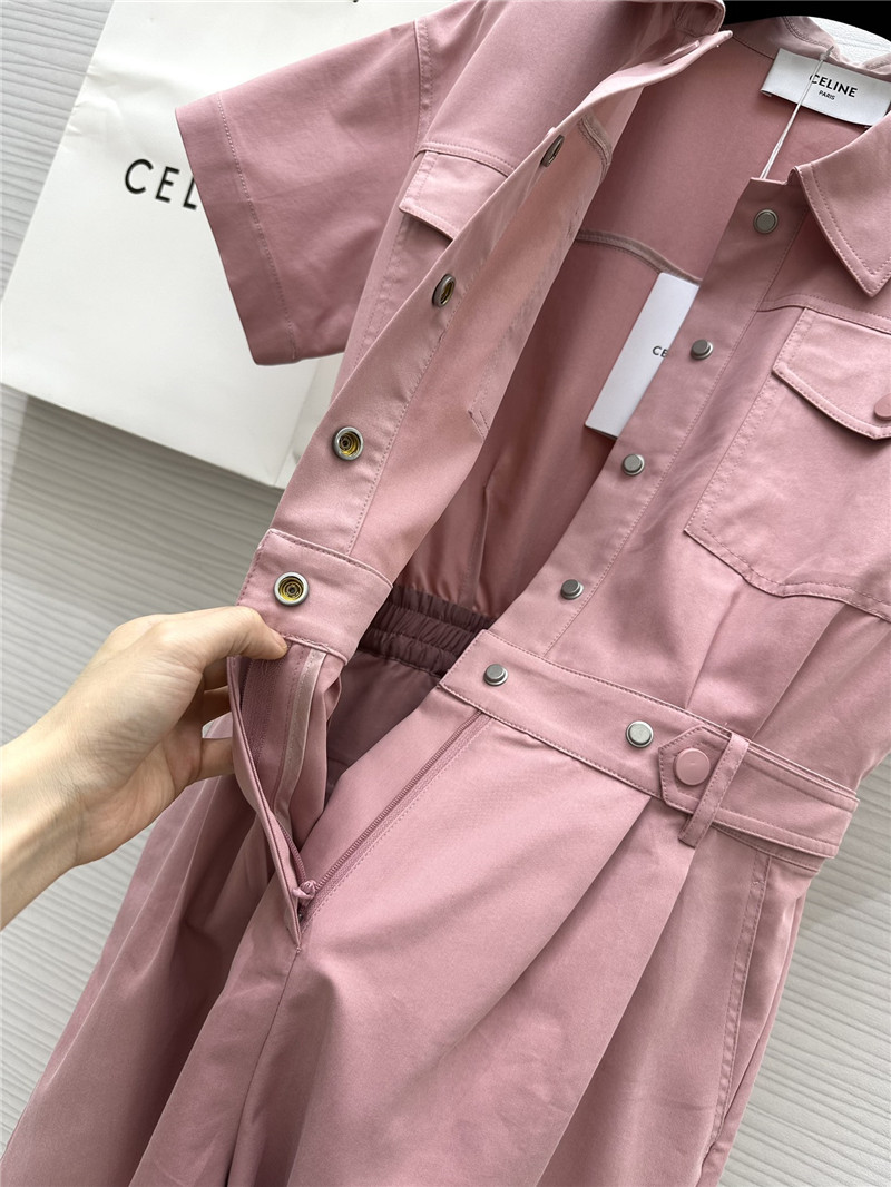 Ce1i*e short sleeve jumpsuit replica d&g clothing