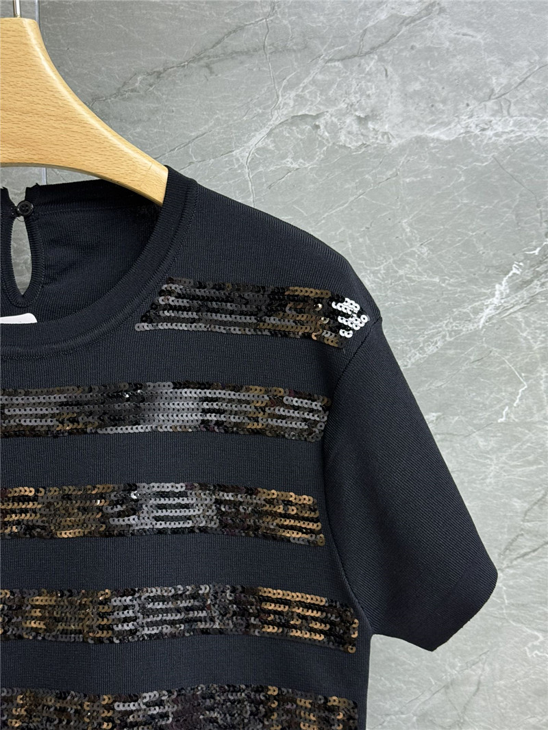 BC sequined knit short sleeves replica clothing sites