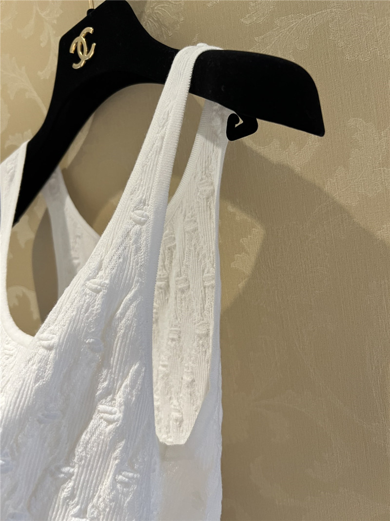 Ch**el knitted vest replica d&g clothing