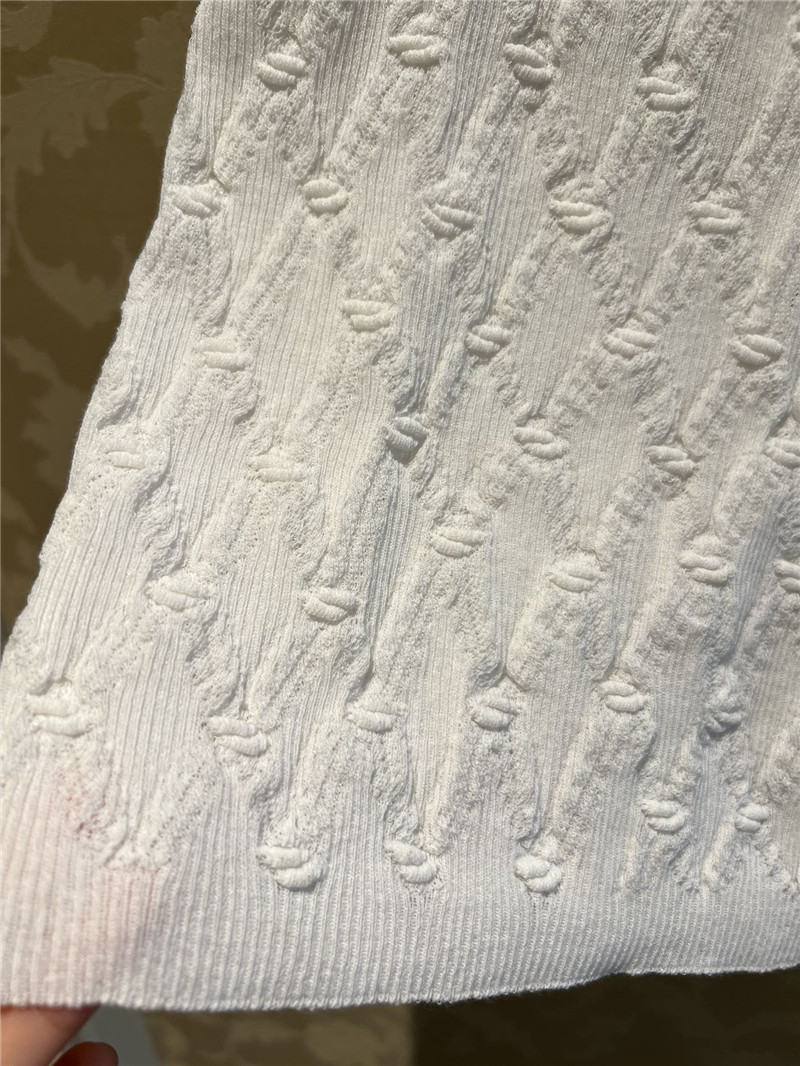 Ch**el knitted vest replica d&g clothing