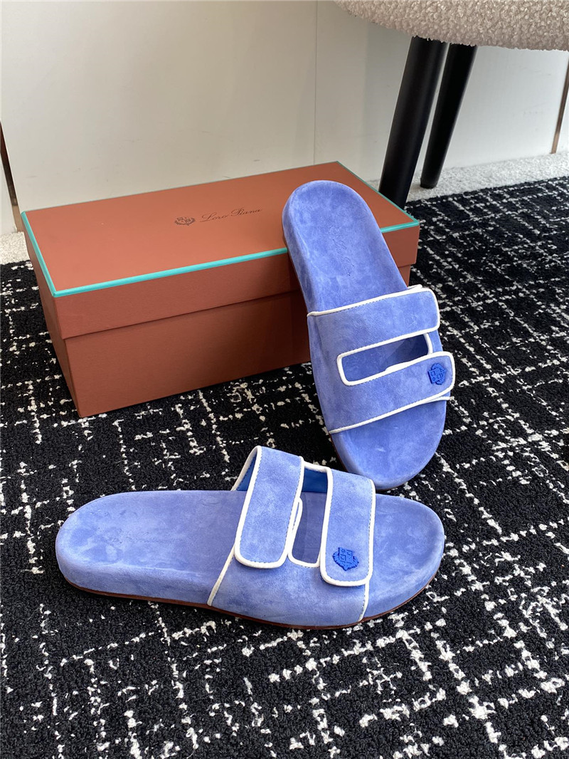 L0r0 P1ana waikiki velcro strap sandals for women