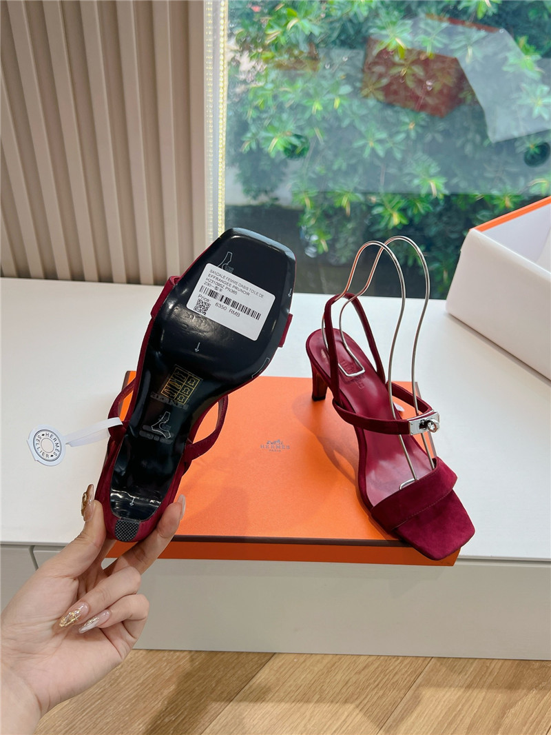 H**me5 glamour 95 sandal burgundy