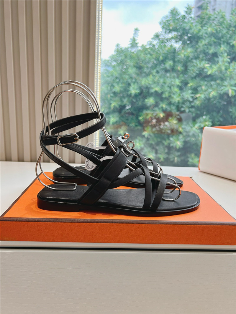 H**me5 june sandals black
