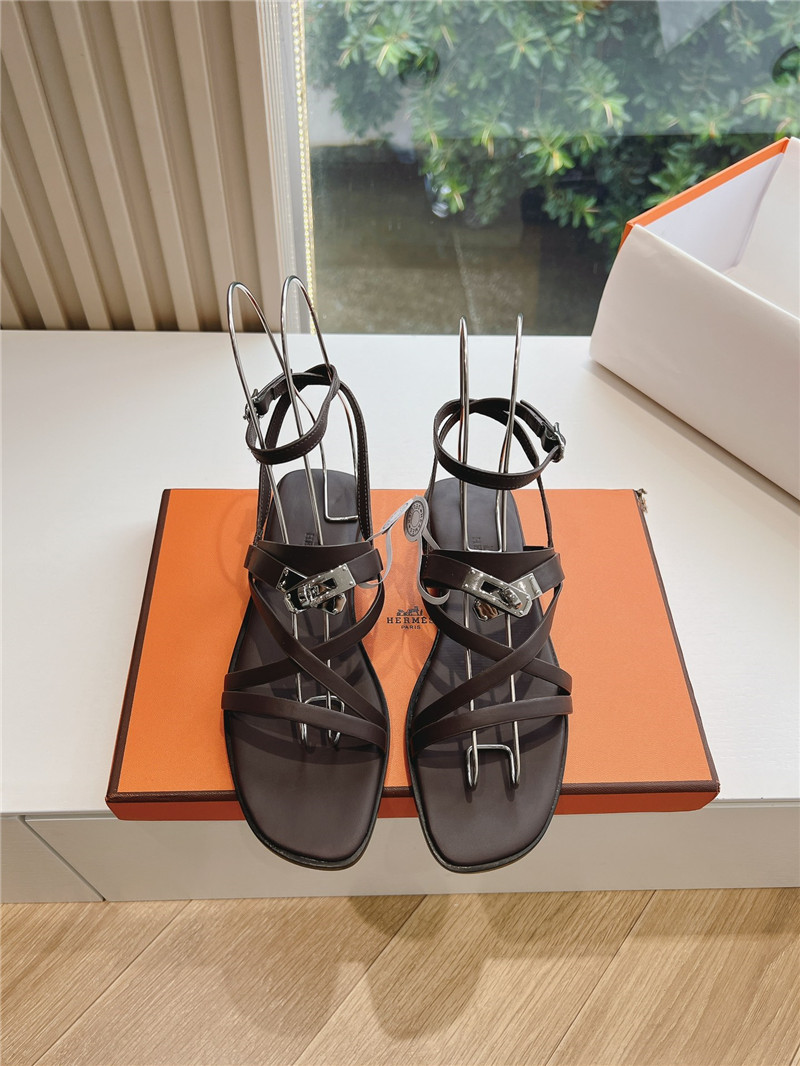 H**me5 june sandals brown