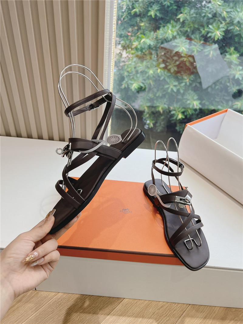 H**me5 june sandals brown