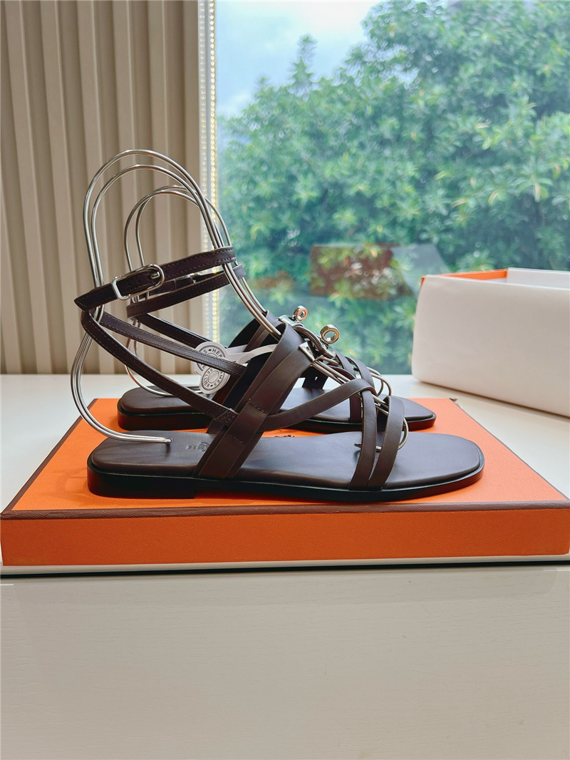 H**me5 june sandals brown