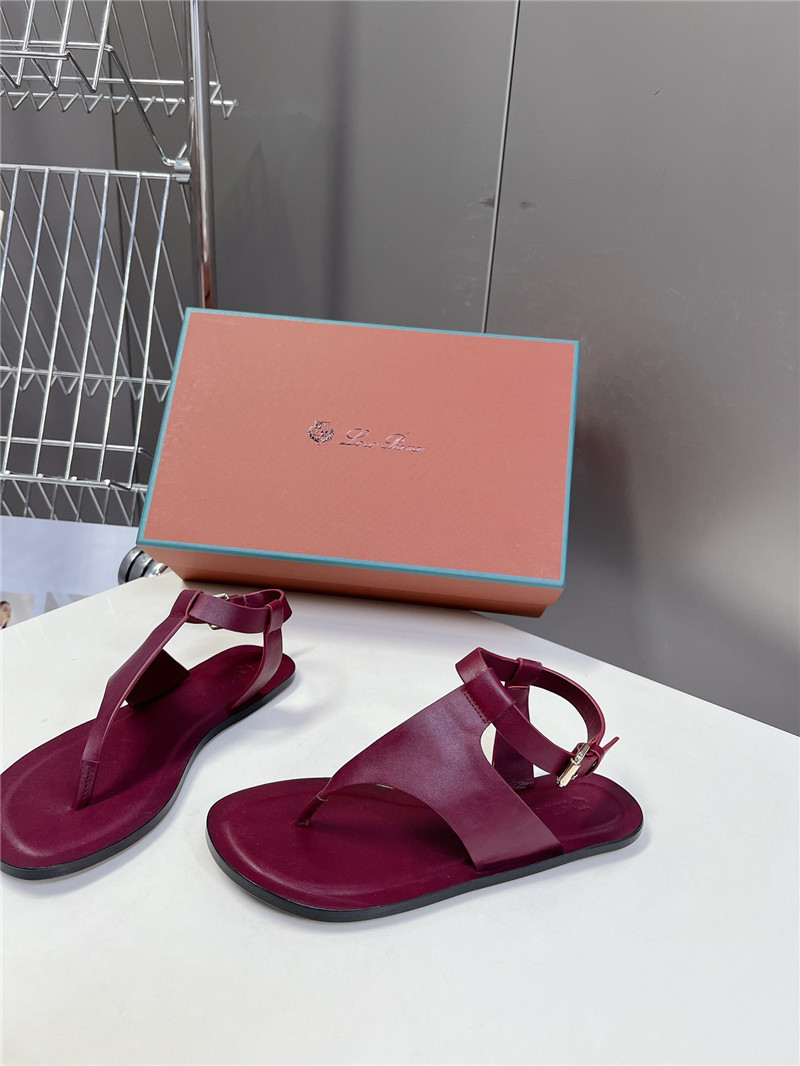 L0r0 P1ana trani open-toe sandals