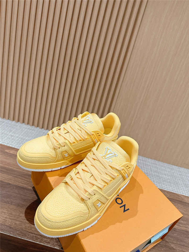 l0vis Vvtt0n lv women trainer sneakers  yellow