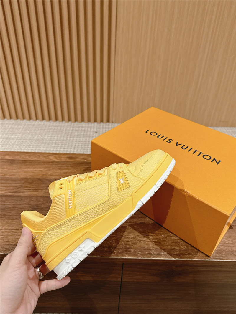 l0vis Vvtt0n lv women trainer sneakers  yellow