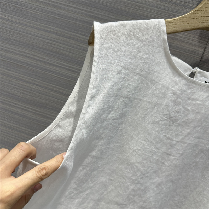 jil sander minimalist cotton and linen suit replica clothing sites