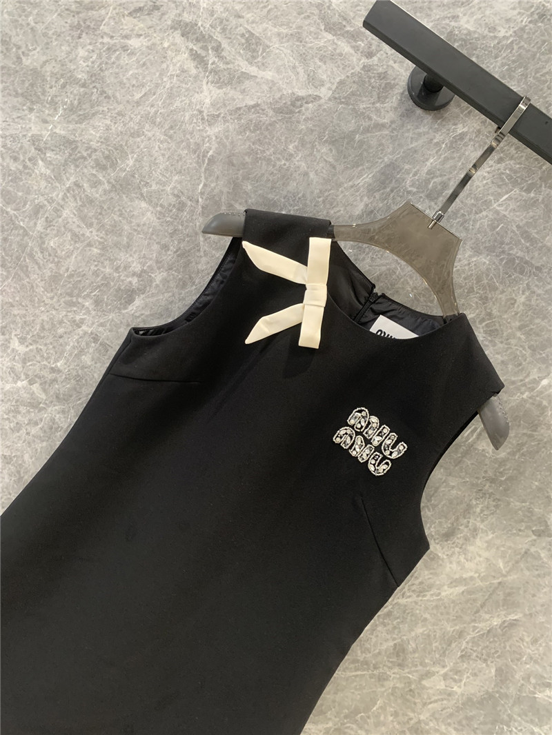 M1um1u sleeveless vest dress replica designer clothes