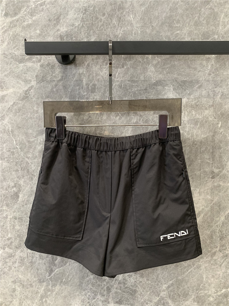 F**di cream shorts replica d&g clothing