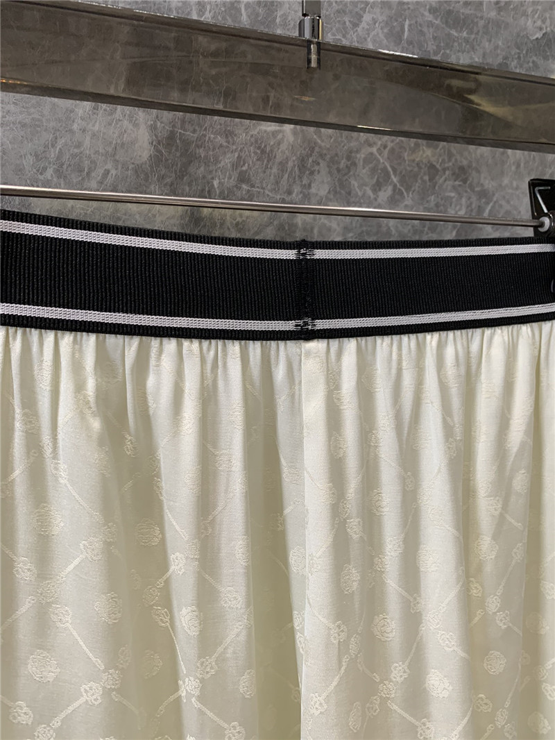 Ch**el elastic waist casual trousers replica d&g clothing