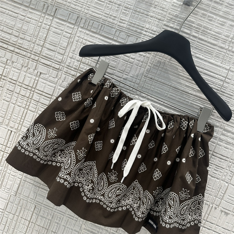 M1um1u backless camisole + miniskirt set replica clothing sites