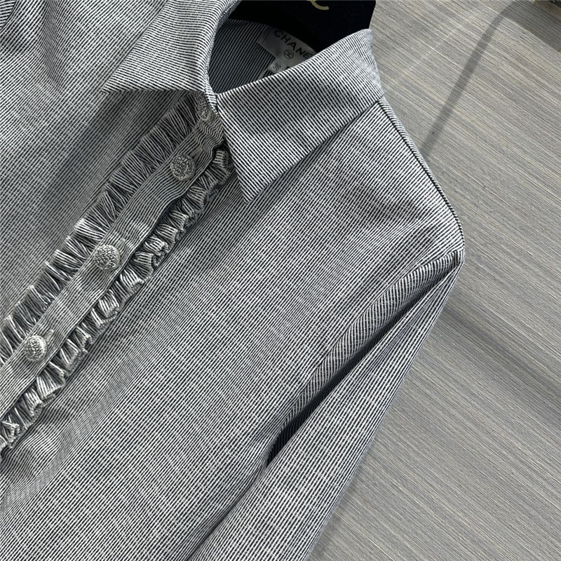 Ch**el palace style lace shirt replica d&g clothing