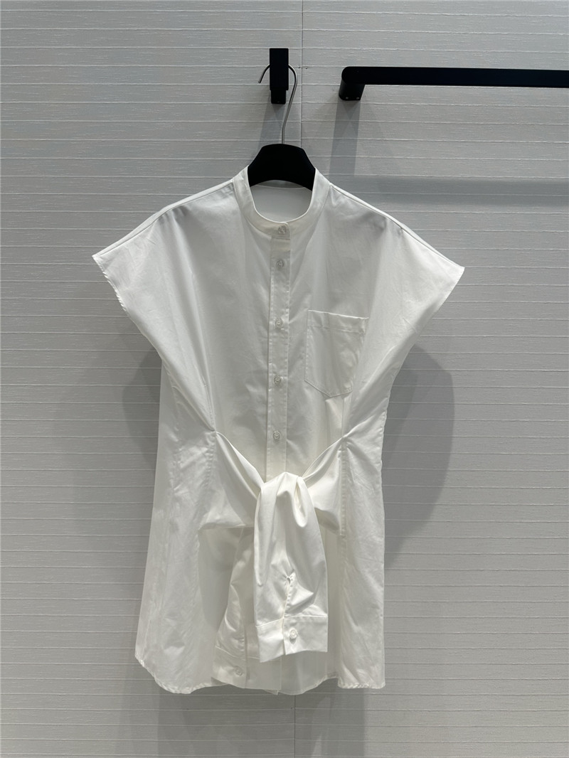D10r vest fake two-piece shirt dress replicas clothes